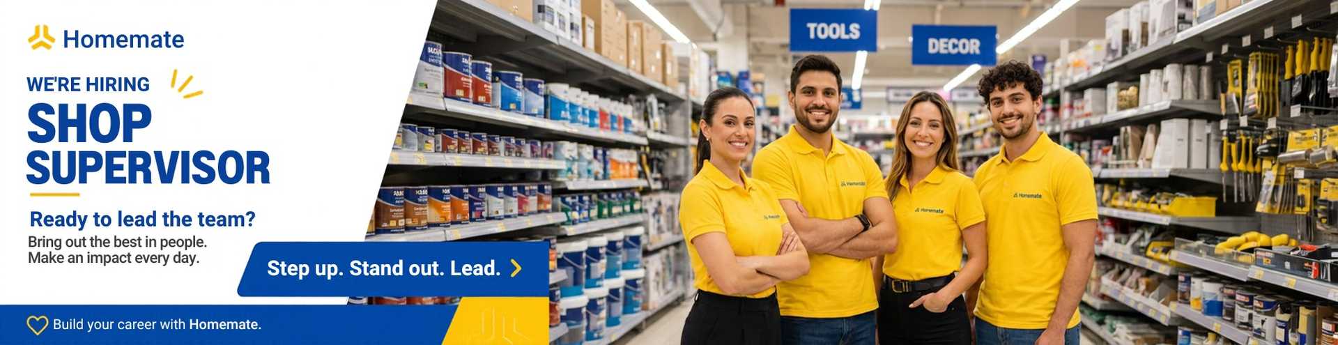 Shop Supervisor — Homemate